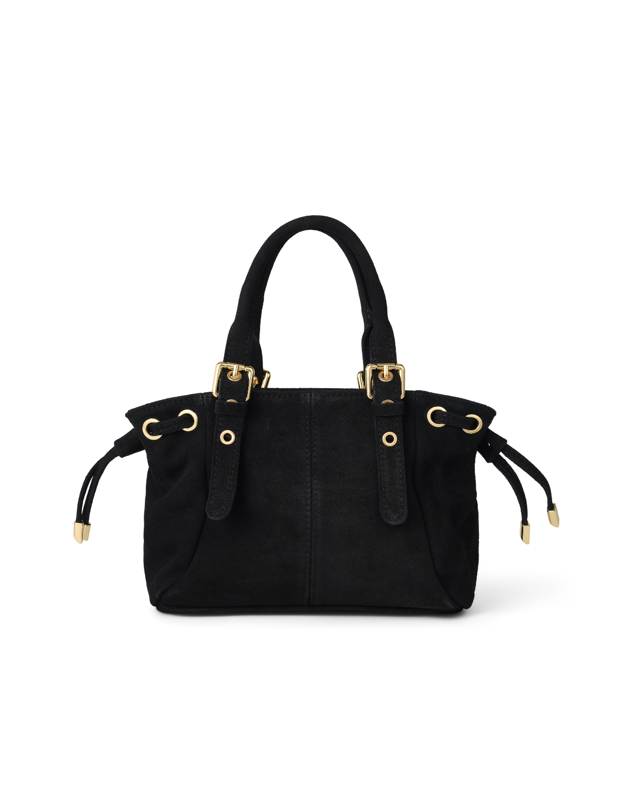 Mini suède muse bag black