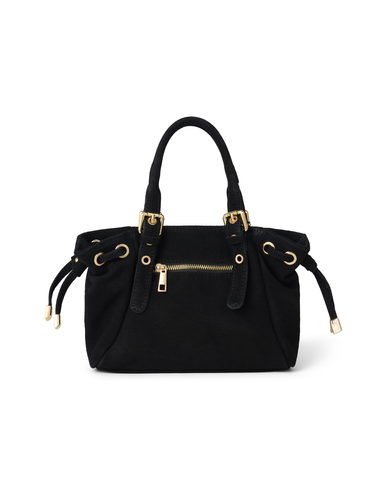 Mini suède muse bag black
