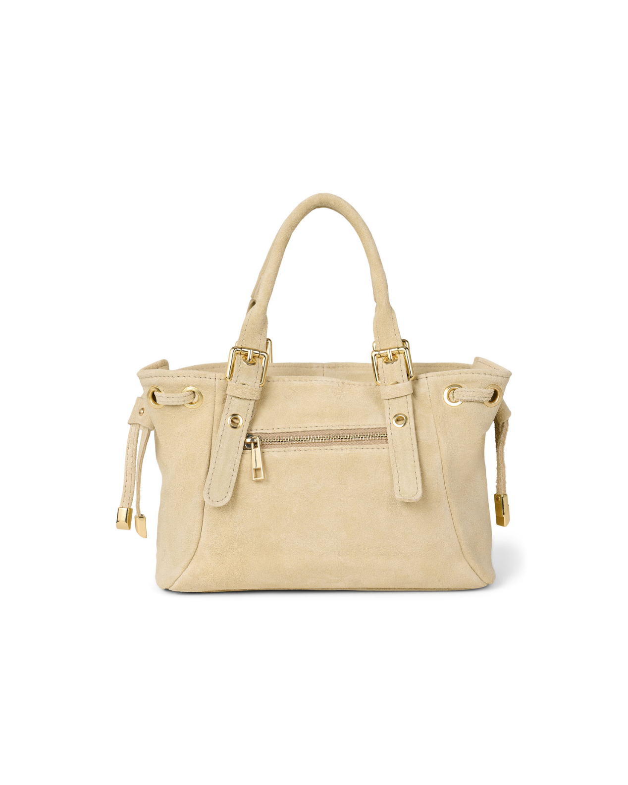Mini suède muse bag crema