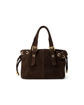 Mini suède muse bag espresso